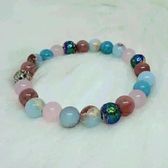 Boho Style Colorful Beaded Bracelet - Picture 1 of 5